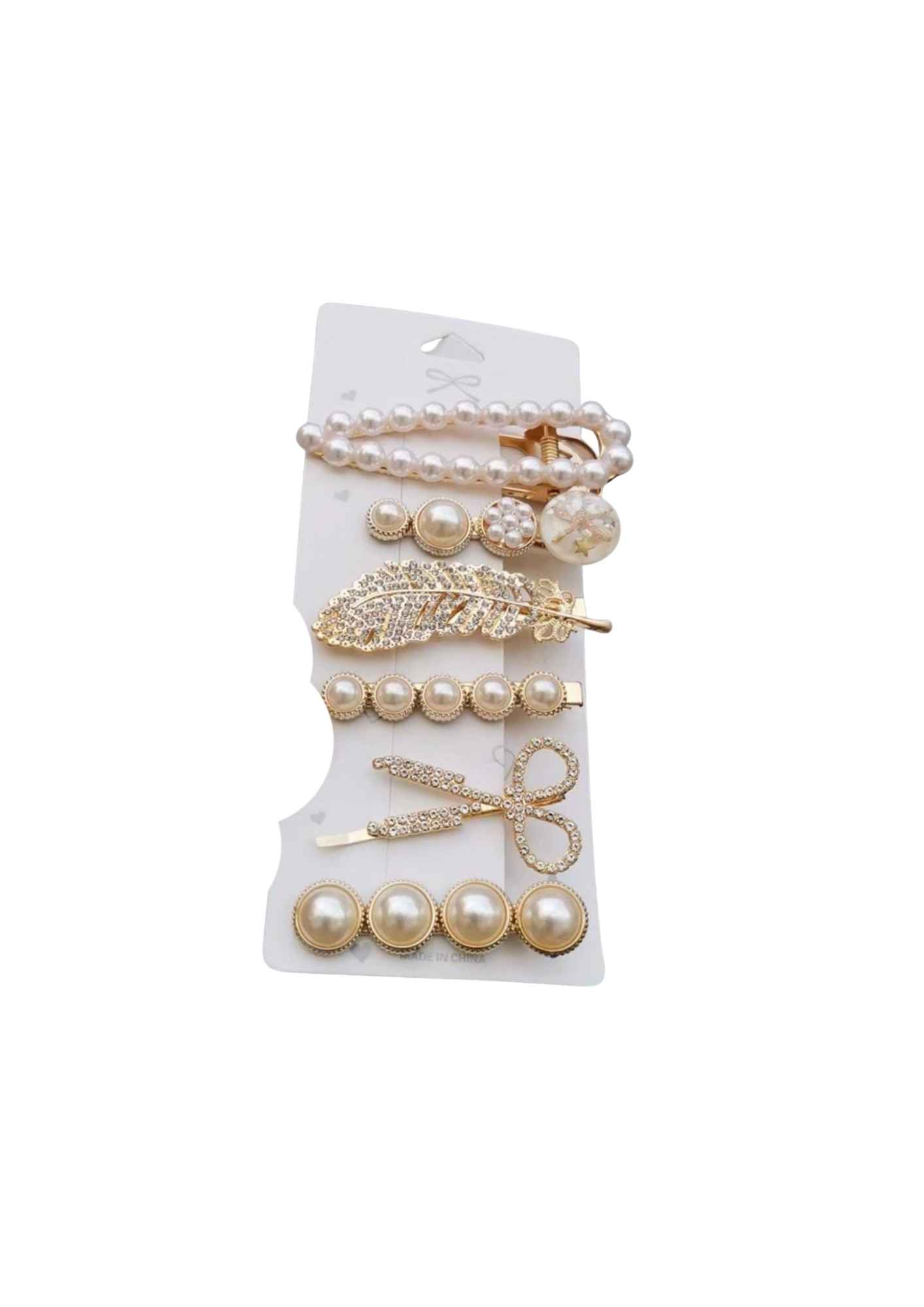 Korean style hair clip 6 Pcs